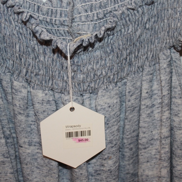 NWT Chambray High-Low dress - Picture 3 of 4